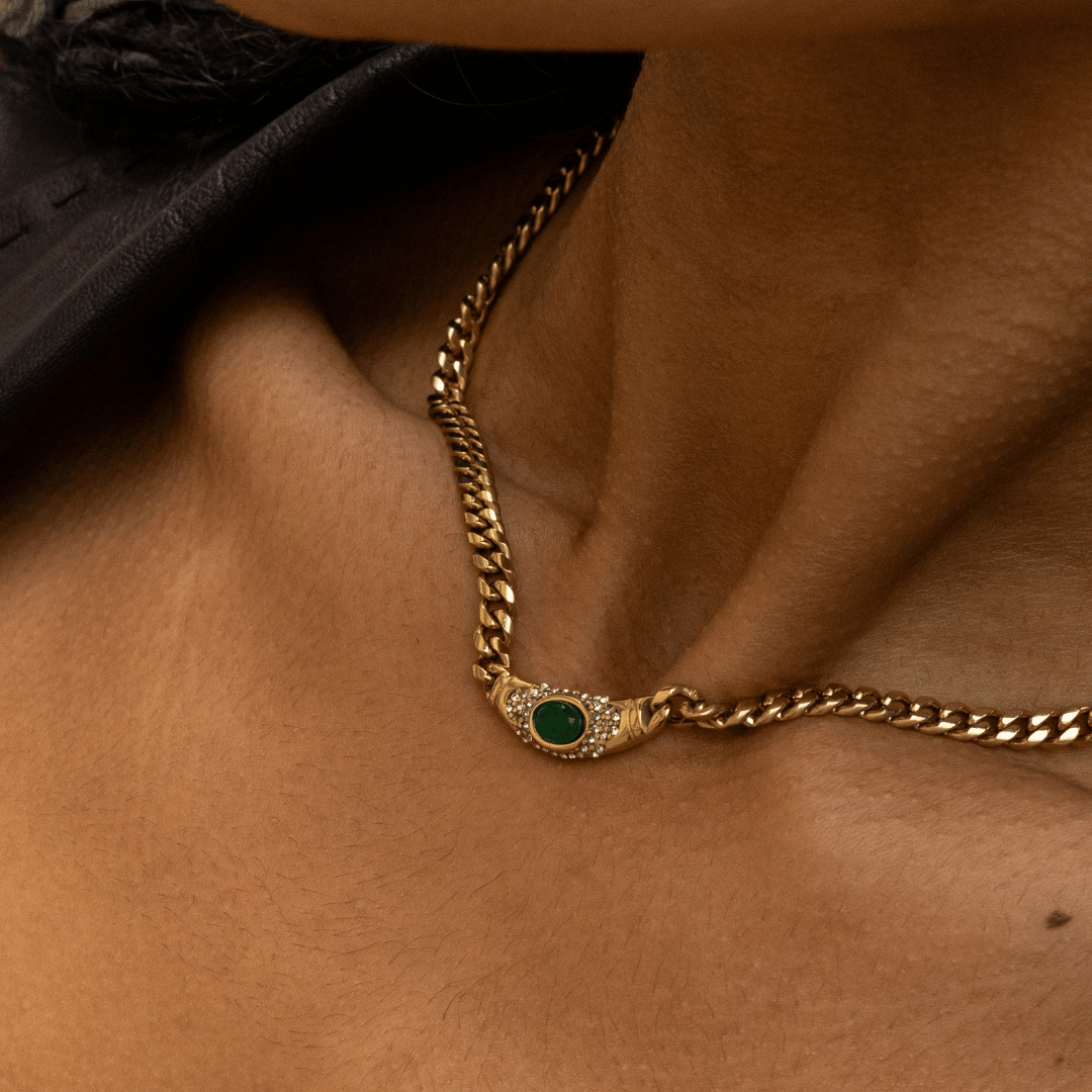 Bella Necklace in Gold
