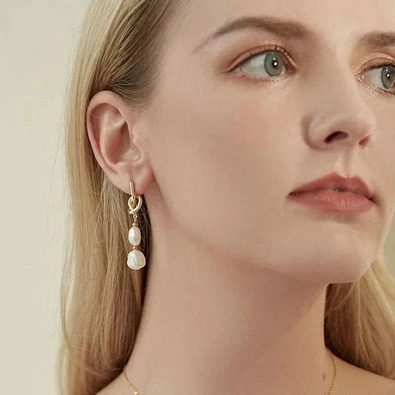 Pearl Drop Earrings