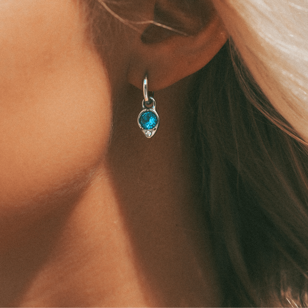 Carissa Earrings in Silver