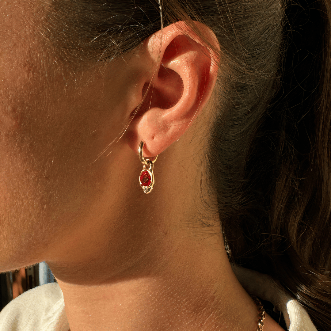Carissa Earrings in Gold
