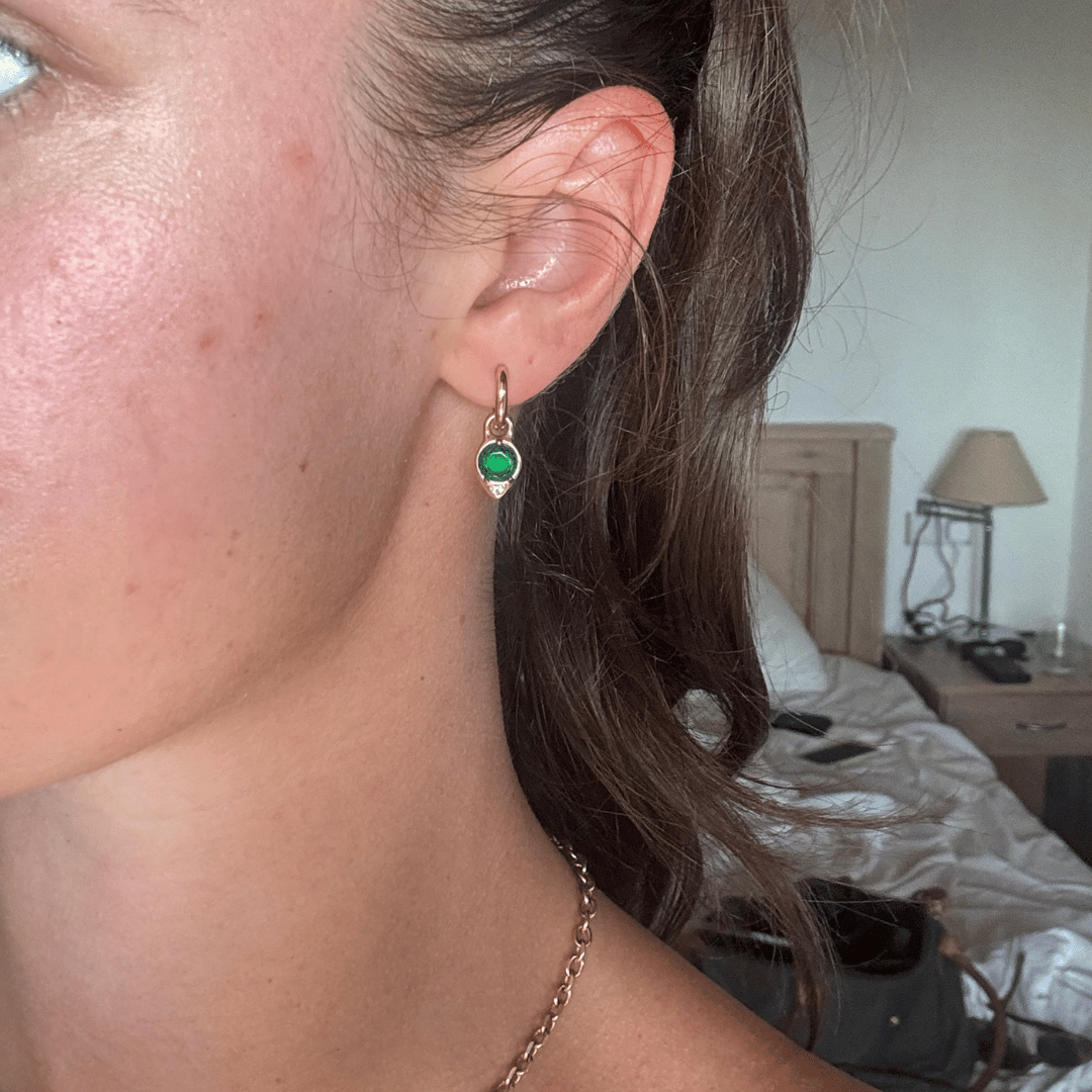 Carissa Earrings in Gold