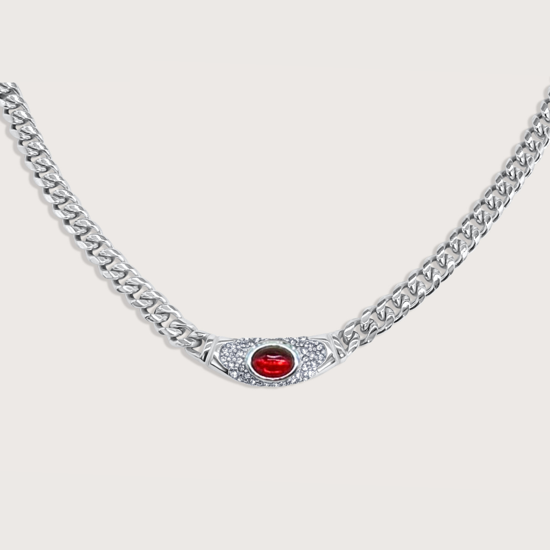 Bella Necklace in Silver