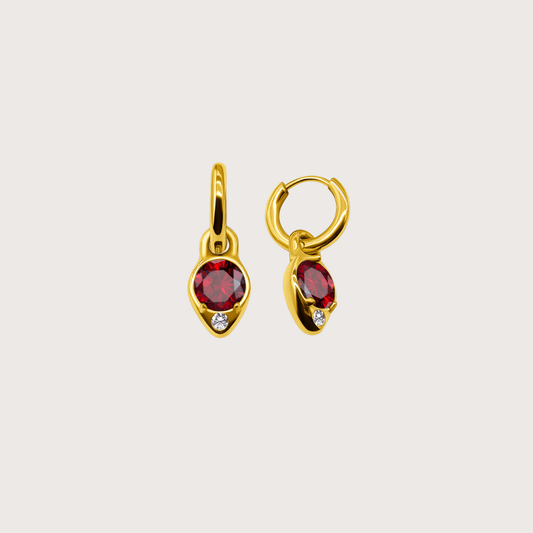 Carissa Earrings in Gold