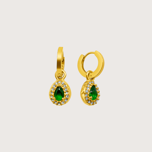 Bella Drop Earrings in Gold