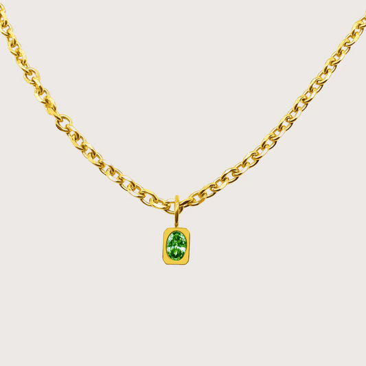 Zaria Necklace in Gold