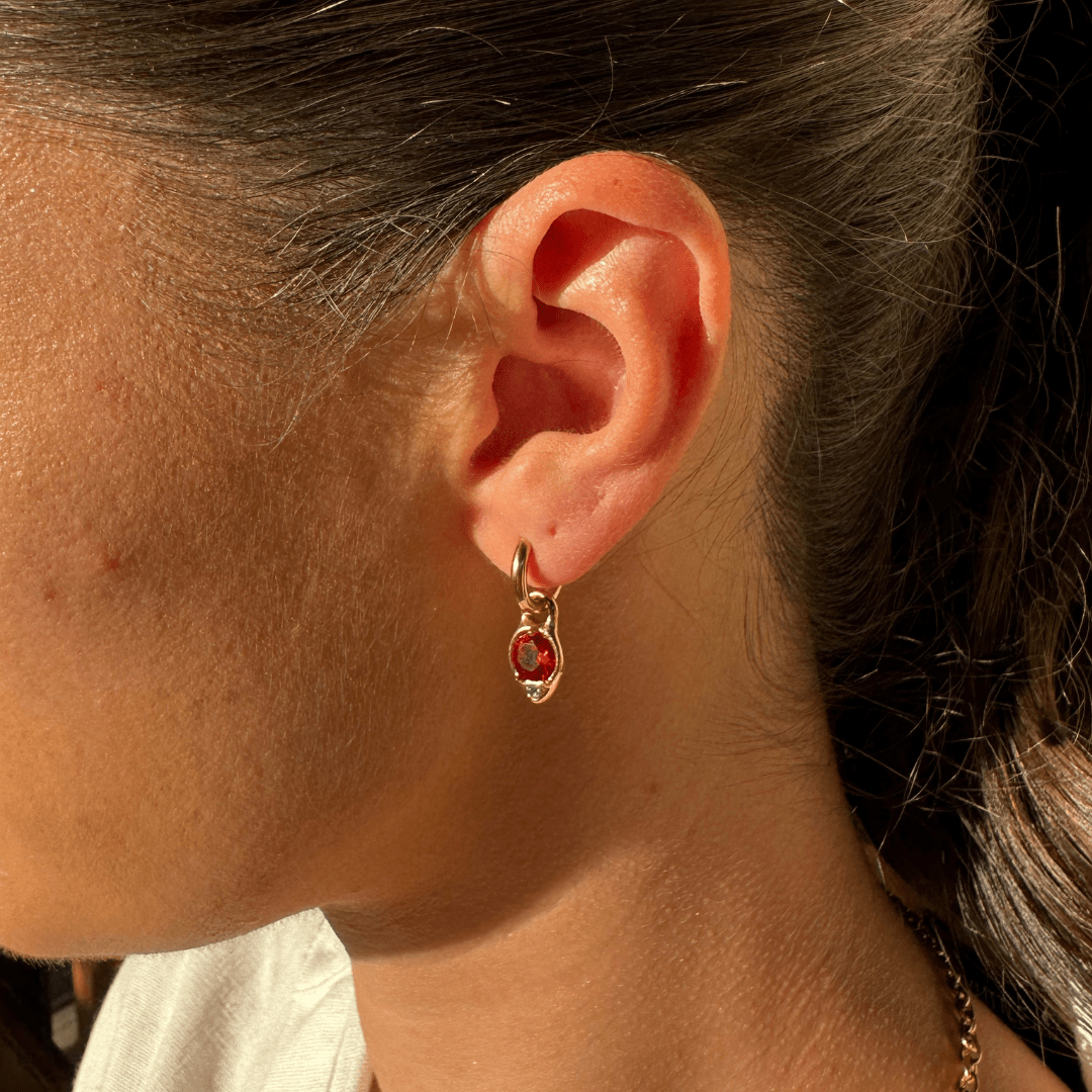 Carissa Earrings in Gold