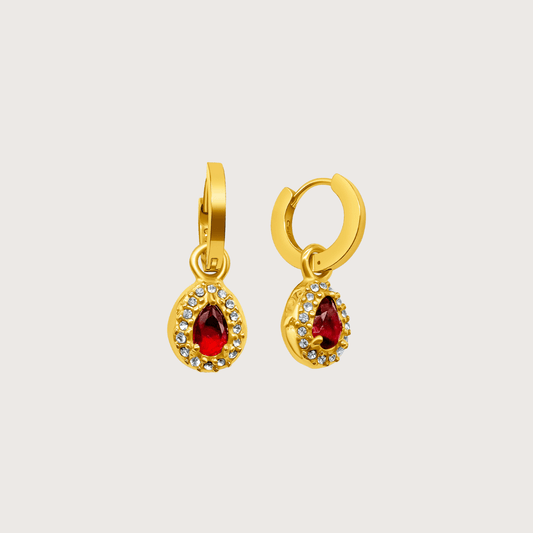 Bella Drop Earrings in Gold