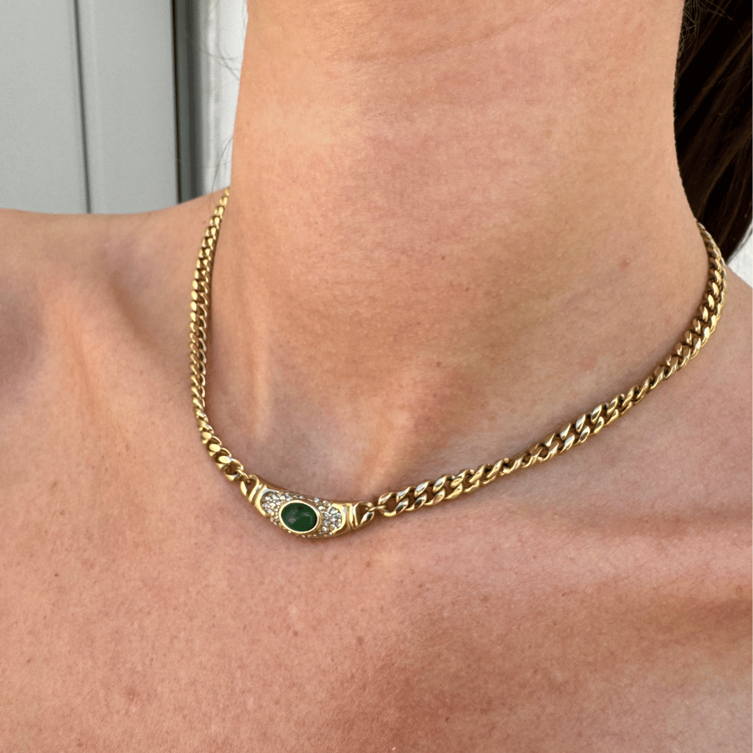 Bella Necklace in Gold