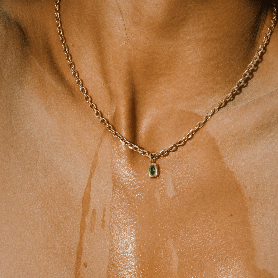 Zaria Necklace in Gold