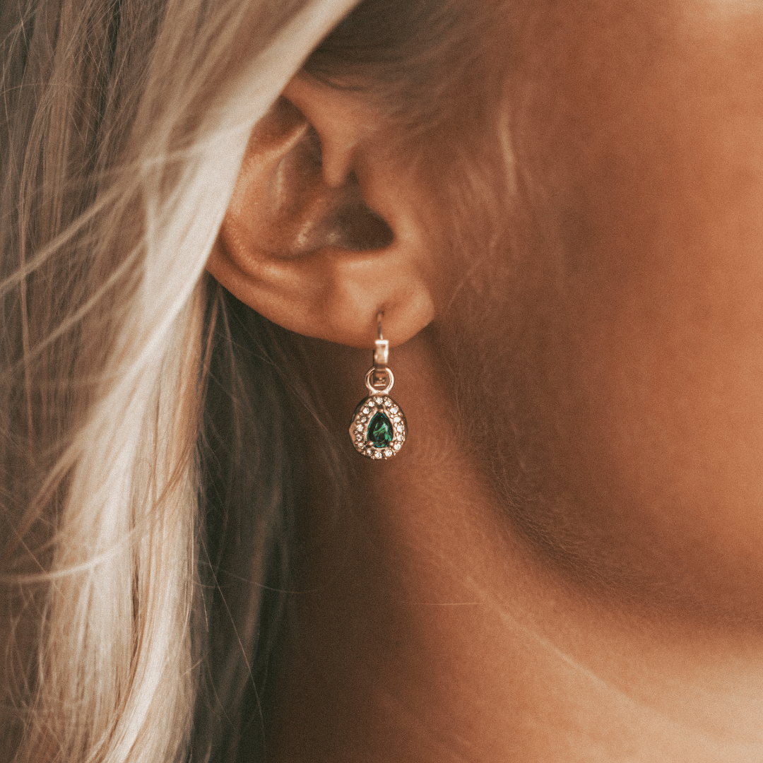 Bella Drop Earrings in Gold