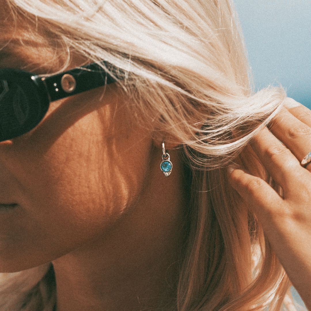 Carissa Earrings in Silver