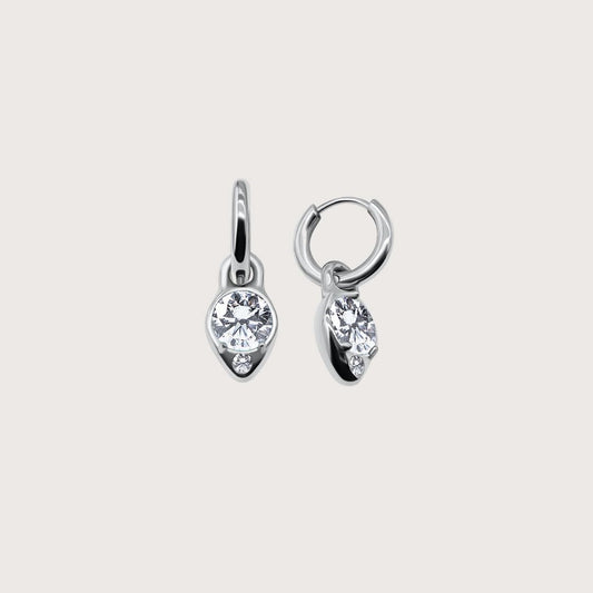 Carissa Earrings in Silver