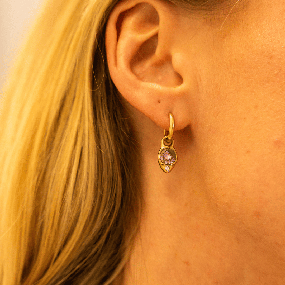Carissa Earrings in Gold