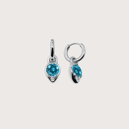 Carissa Earrings in Silver