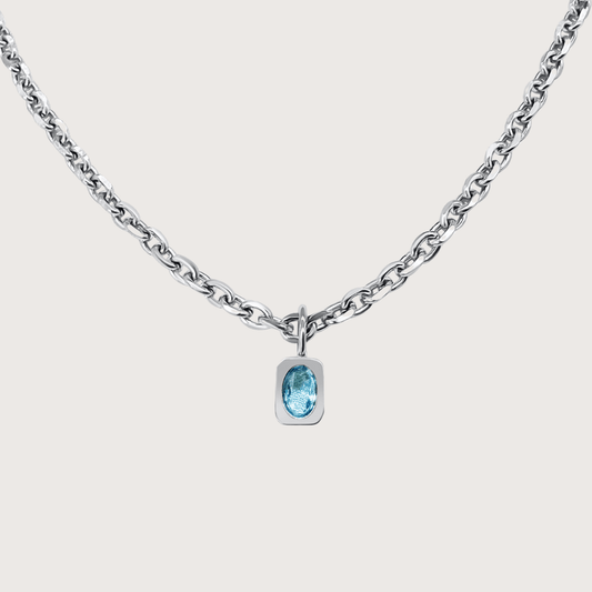 Zaria Necklace in Silver